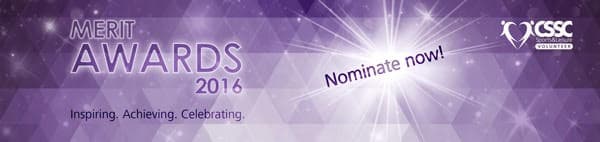 image of online advert announcing upcoming merit awards